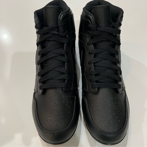 Men's Air Jordan 1 Retro MCS Black Baseball Cleats AV5354-002 Brand NEW with BOX - Picture 3 of 9